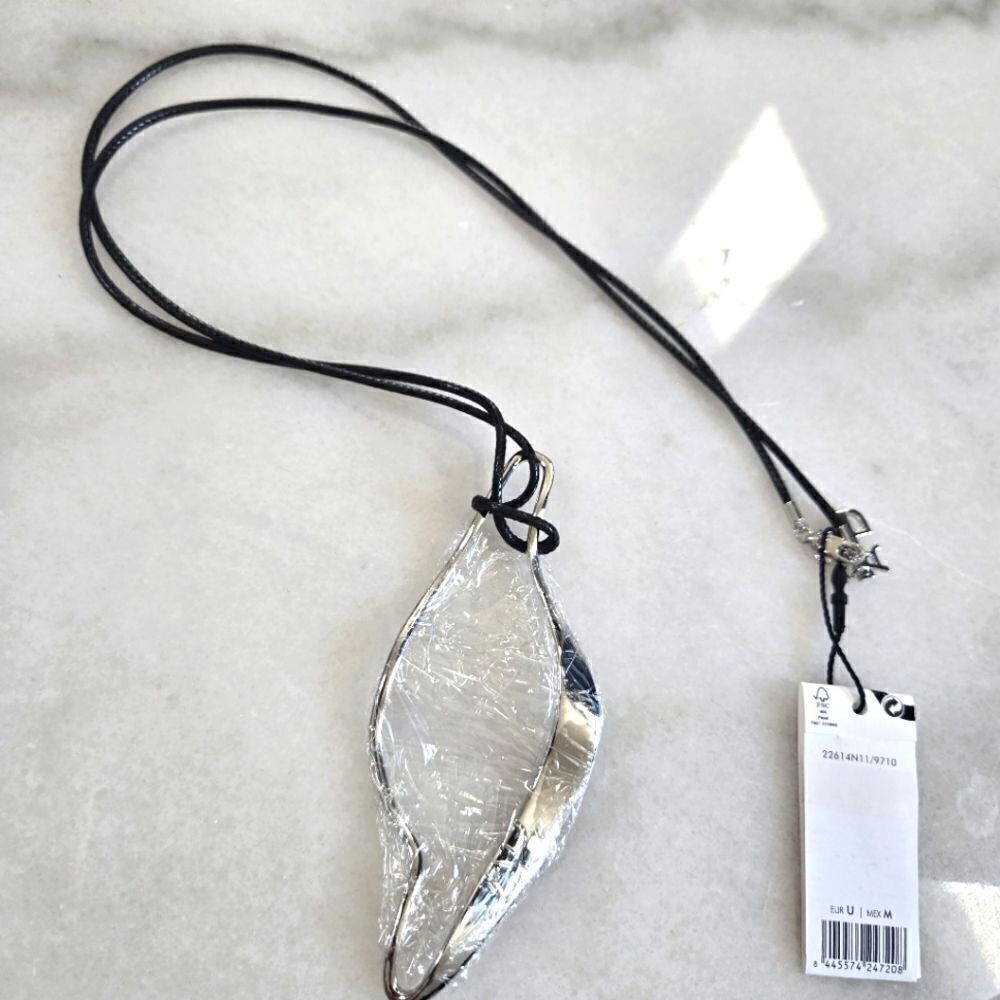 Adolfo Dominguez Large Statement Necklace Pendant New
